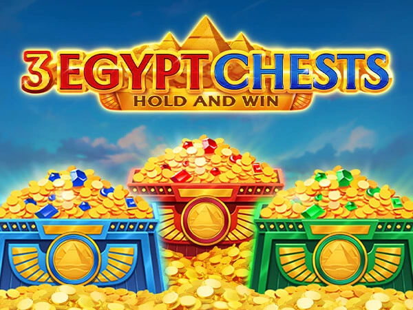 3 Egypt Chests^ Hold and Win