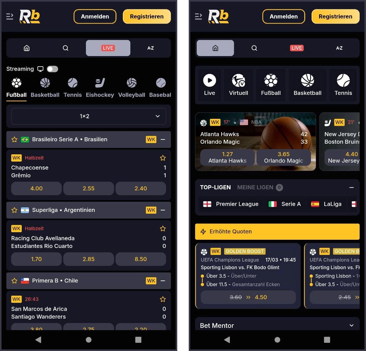 Spiele und Sportwetten im RoiBets Casino